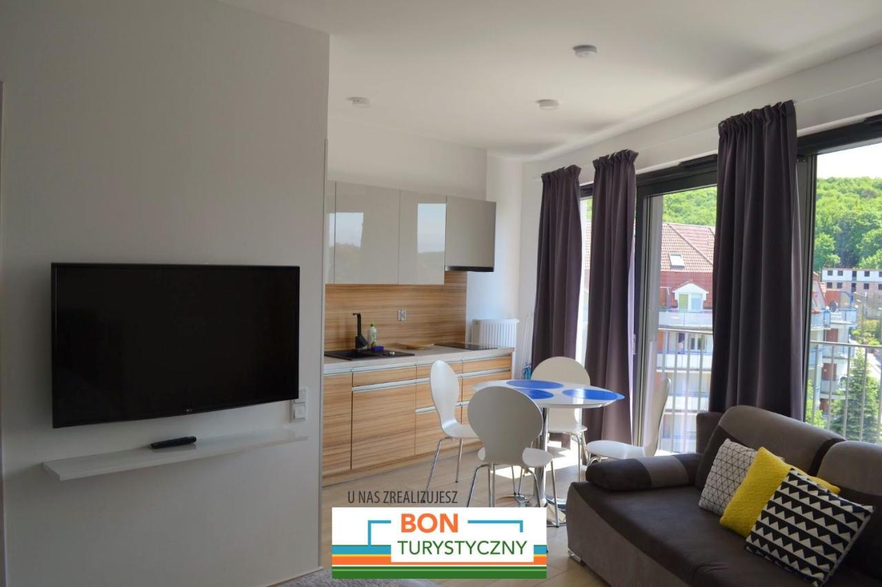 Apartament Horyzont 405 ミエンジズドロイェ エクステリア 写真